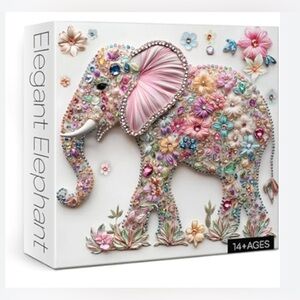 Elegant Elephant 1,000 Piece Jigsaw Puzzle NEW